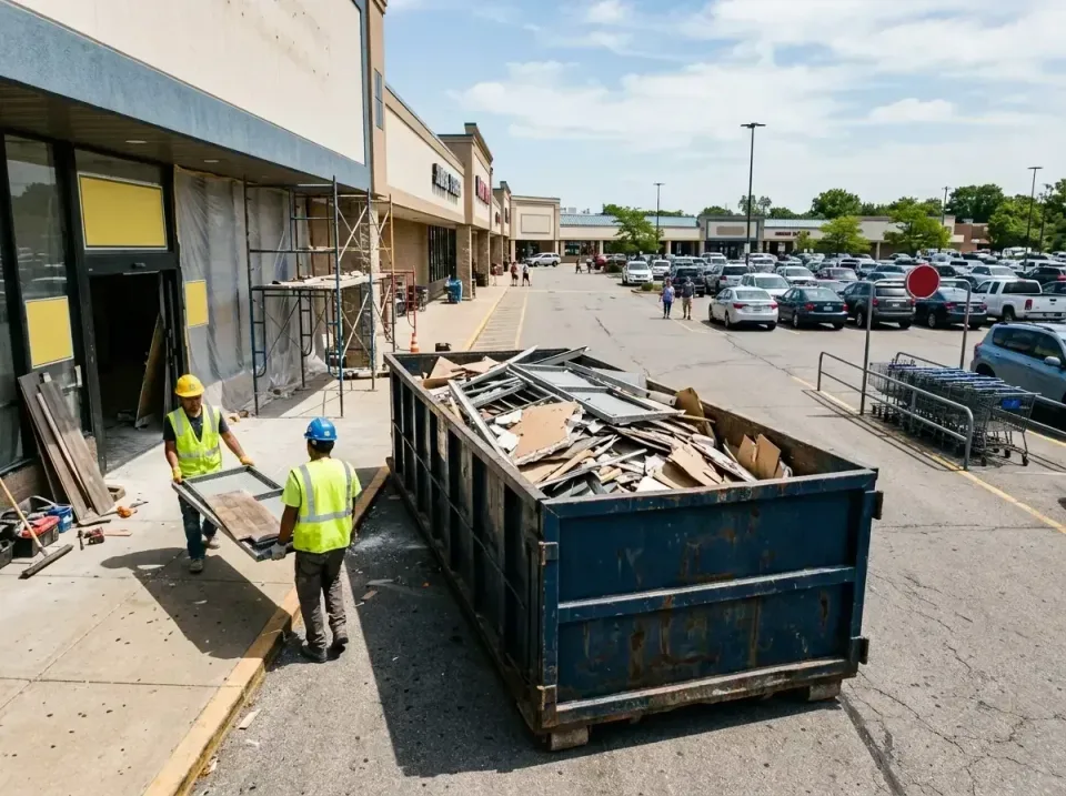 retail-store-renovation-debris-003 — frequently asked questions, Roll-off Dumpster Rentals in Fairfield Bay, AR